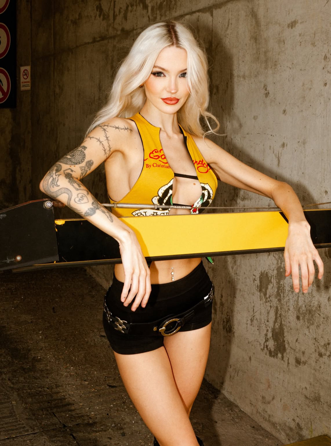 Re-Worked Ed Hardy Strap Top (1of1)