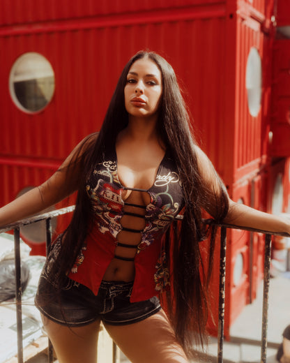 Re-Worked Ed Hardy Strap Top (1of1)