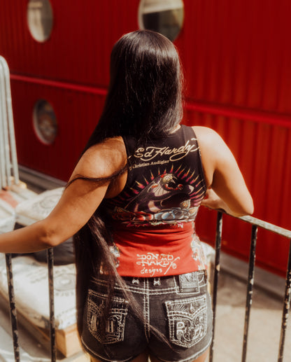 Re-Worked Ed Hardy Strap Top (1of1)